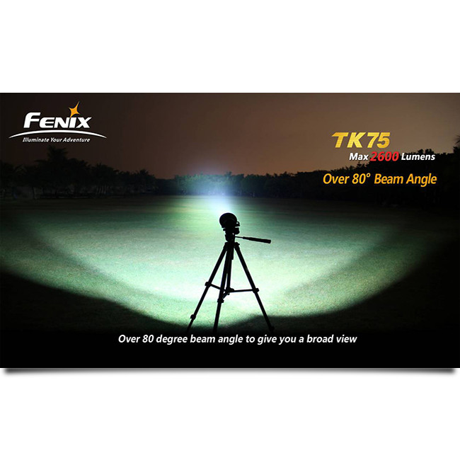 Пошуковий Ліхтар Fenix TK75 Cree XM-L (U2) LED, 2240 люмен 