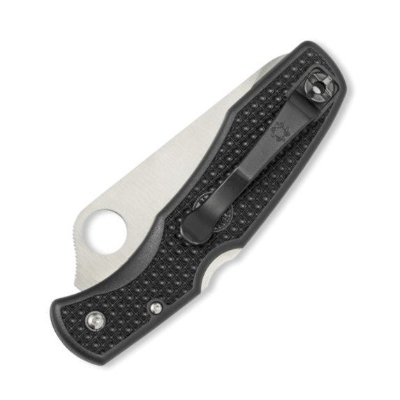 Ніж Spyderco Pacific Salt, серрейтор (чорний) 