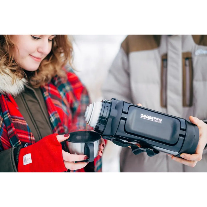 Термос Tiger MHK-A200XC 2л silver grey/black 