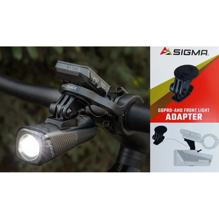 Кріплення Sigma Sport GoPro & Front Light Adapter 