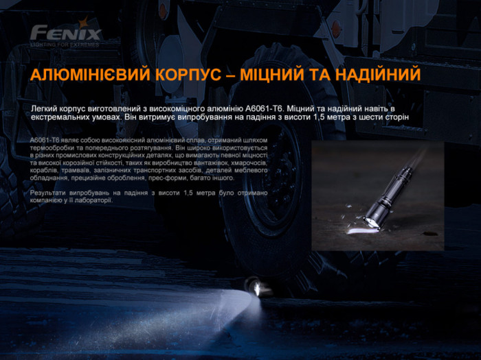 Ліхтар ручний Fenix TK22TAC (відкрита/ пошкоджена упаковка) 