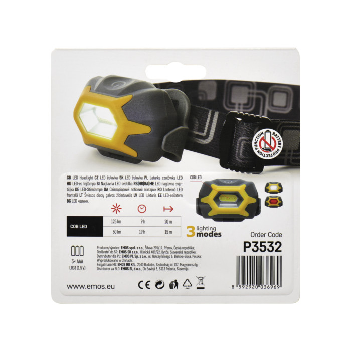 Ліхтар налобний Emos P3532 
