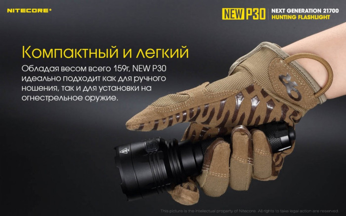 Ліхтар Nitecore P30 NEW 