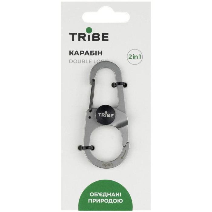 Карабін Tribe Double Lock T-LB-0006-metal 