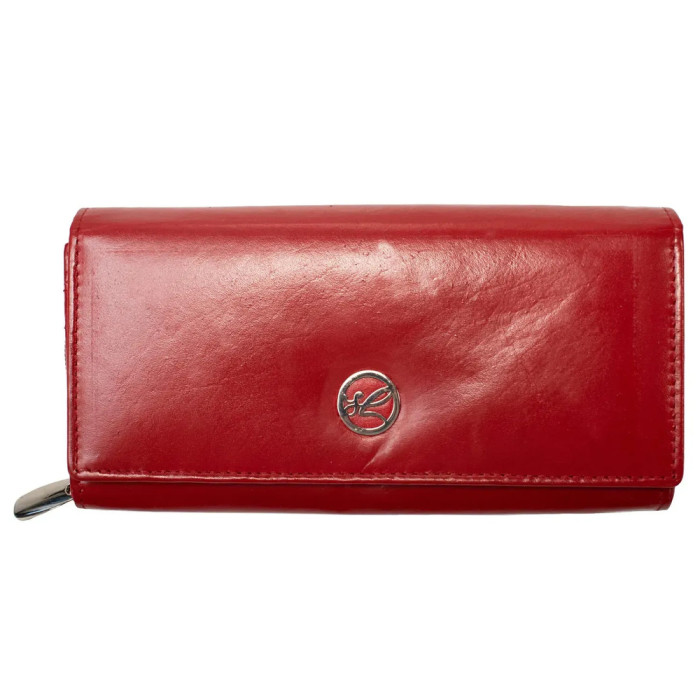 Гаманець жіночий шкіряний Semi Line RFID Red (P8273-2) 