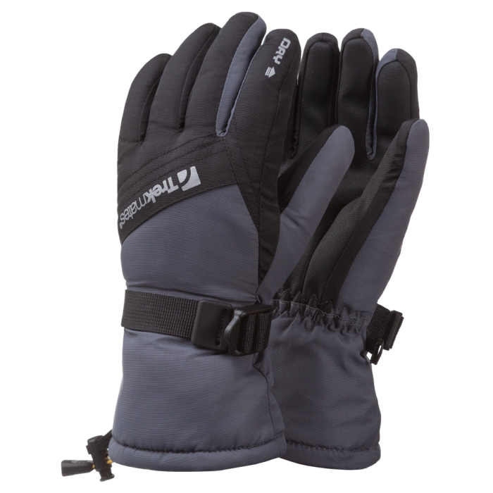 Рукавиці дитячі Trekmates Mogul DRY Glove Jnr TM-003739 slate/black - S - сірий 