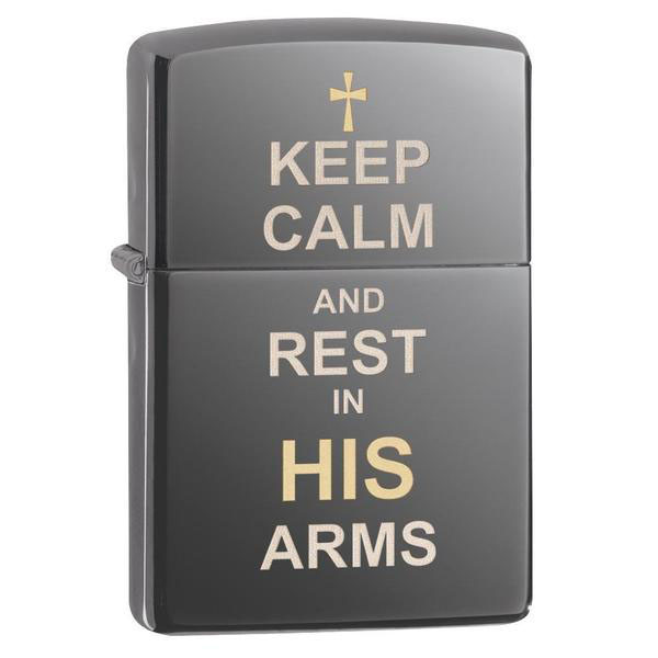Запальничка Zippo 150 Keep Calm Design 29610 