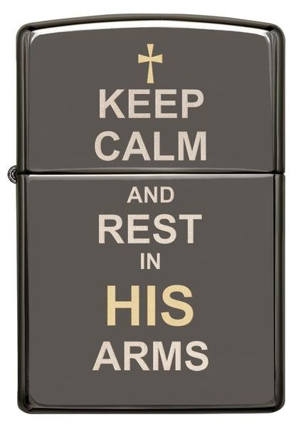 Запальничка Zippo 150 Keep Calm Design 29610 