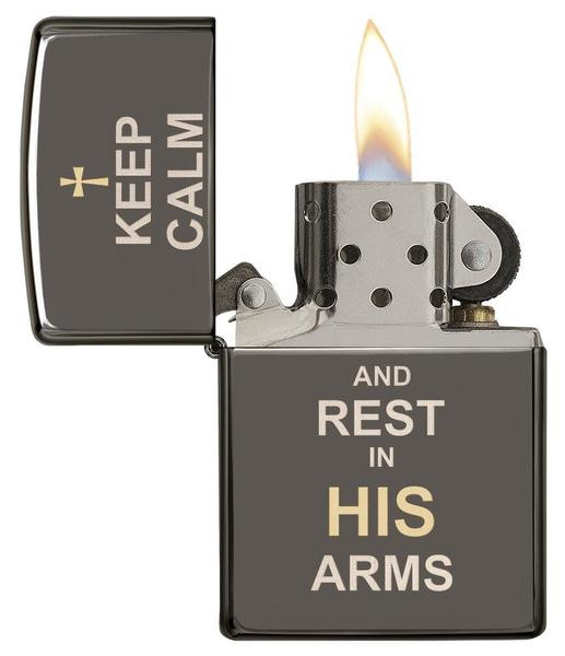 Запальничка Zippo 150 Keep Calm Design 29610 