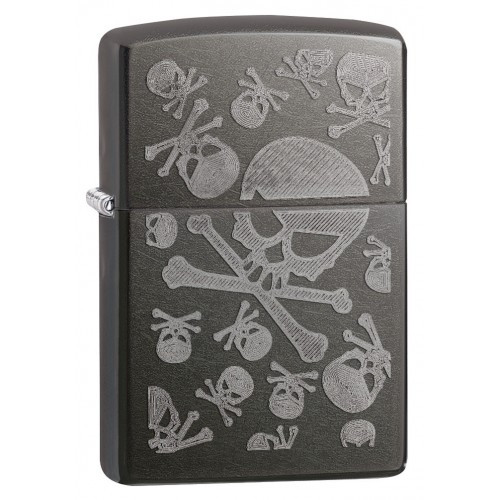 Запальничка Zippo Iced Skulls 28685 