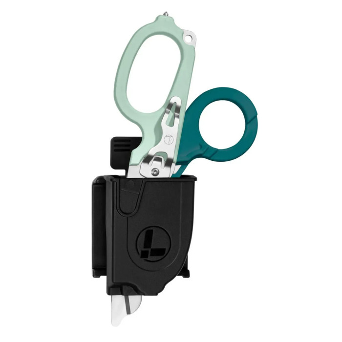 Ножиці Leatherman Raptor Rescue, бірюзові, utility чохол 