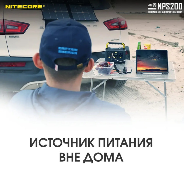 Зарядна станція Nitecore NPS200 (54600mAh) 