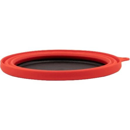 Тарілка силіконова з пластиковим дном 550 мл Tramp UTRC-123, terracota 