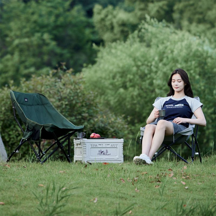 Стілець складаний Naturehike CNK23JU0001, темно-зелений 