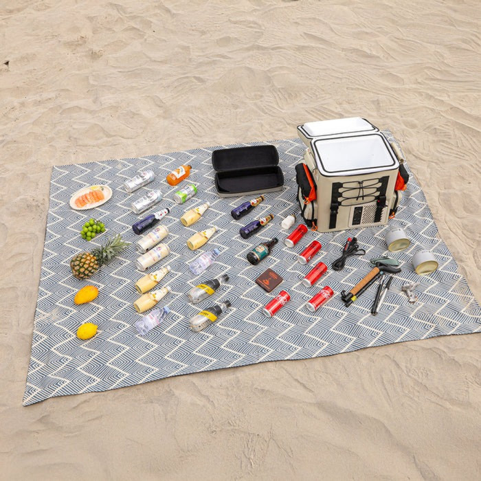 Акумуляторний холодильник-рюкзак Litheli 16л, живлення від павербанку (УМБ Litheli Power Bank 20000 mAh, 45 W в комплекті) 