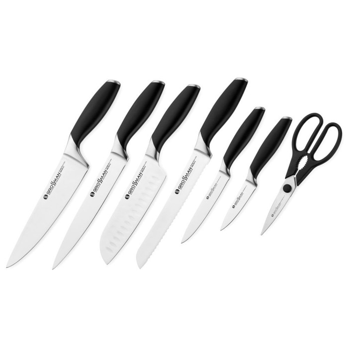 Набір кухонних ножів Grossman SL2741B-Toronto 