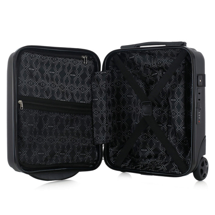Валіза Semi Line 20" (S) Black (T5984-2)