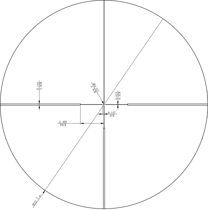 Приціл оптичний XD Precision 1-6x24 сітка N4 з підсвічуванням 