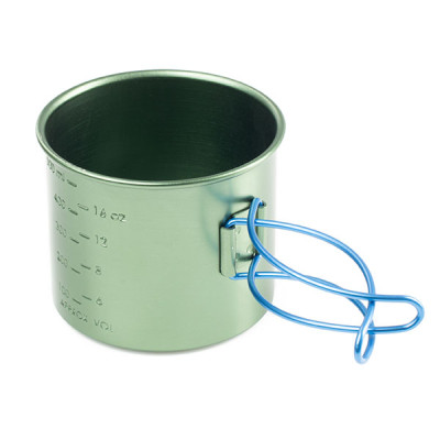 Гуртка/Каструля GSI Outdoors Bugaboo 20 fl.oz. Bottle Cup (зелена)