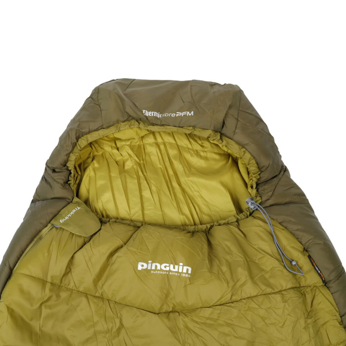 Спальний мішок Pinguin Trekking (1/-5°C), 205 см - Right Zip, Khaki (PNG 238648) 2020 