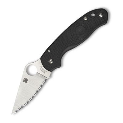 Ніж Spyderco Para 3, FRN, серрейтор (C223SBK)