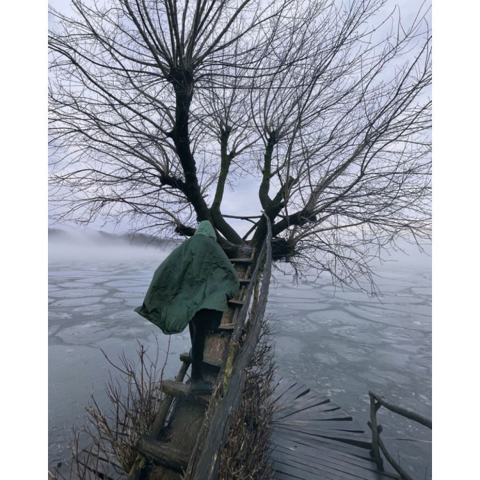 Плащ-дощовик Naturehike CNH23RG001, темно-зелений (пошкоджена упаковка) 