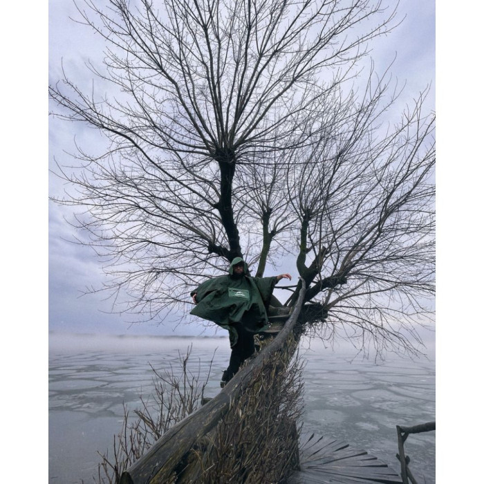 Плащ-дощовик Naturehike CNH23RG001, темно-зелений (пошкоджена упаковка) 