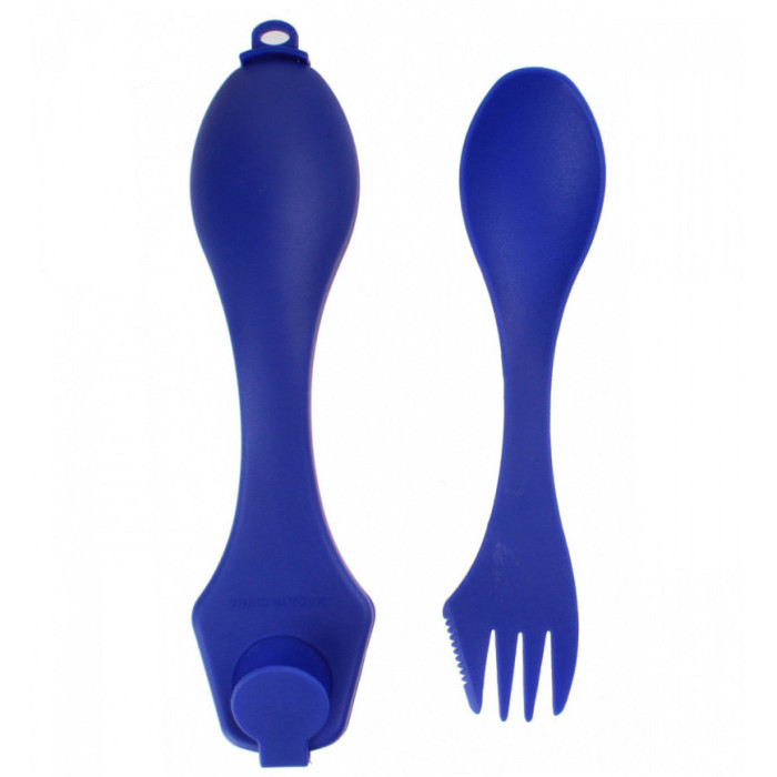 Ложка-виделка в чохлі Summit Quattro Dining Tool (синій) 