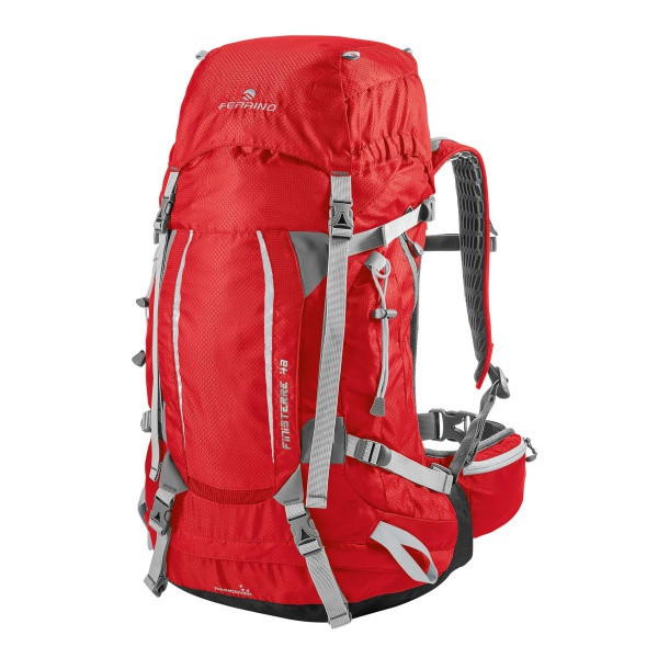 Рюкзак туристичний Ferrino Finisterre 48 Red White Straps 