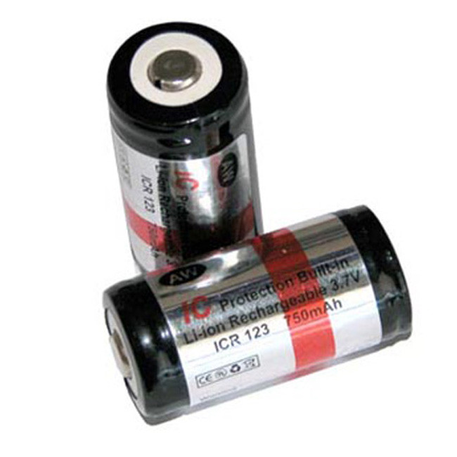 Акумулятор 16340 (CR123) 750mAh AW із захистом 