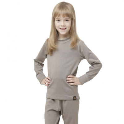 Термофутболка дитяча Turbat Yeti Top Kids - сіра, 128