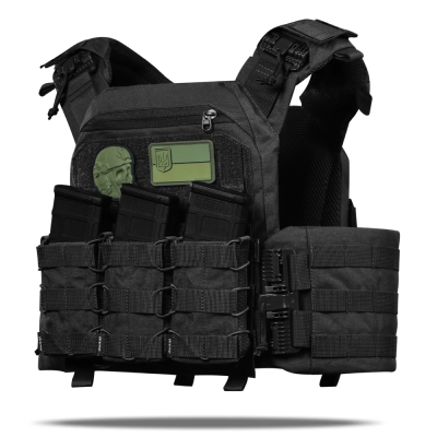 Плитоноска XL (PRO) Чорного кольору