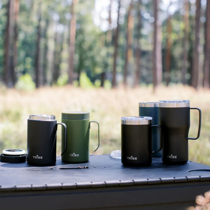 Термочашка Tribe Classic Mug 500 мл T-FA-0033, black 