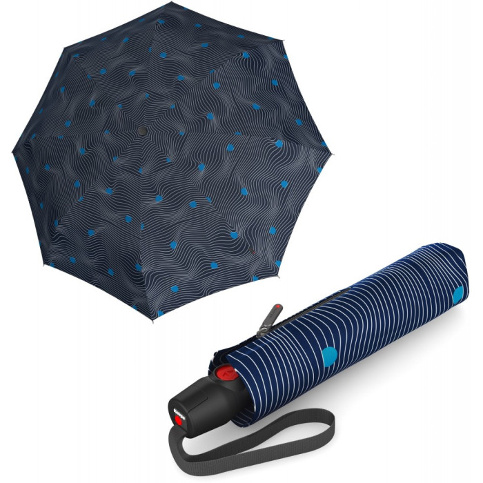 Парасолька T.200 Meditate Blue Ecorepel Авто/Складаний/8спиць /D99x28см 