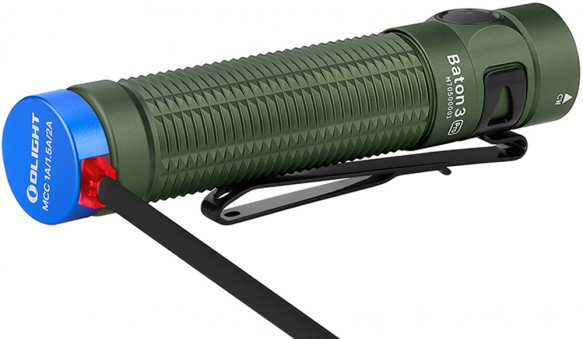 Ліхтар Olight Baton 3 Pro. OD Green 