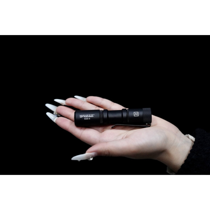 Лiхтар Manker E05 II CW, чорний 