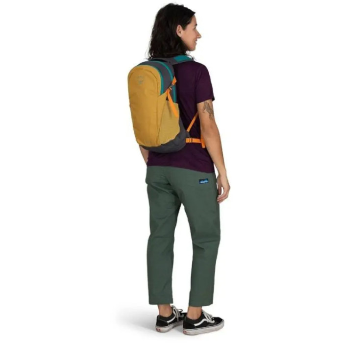 Рюкзак Osprey Daylite tumbleweed yellow/tunnel vision - O/S - жовтий/бірюзовий 