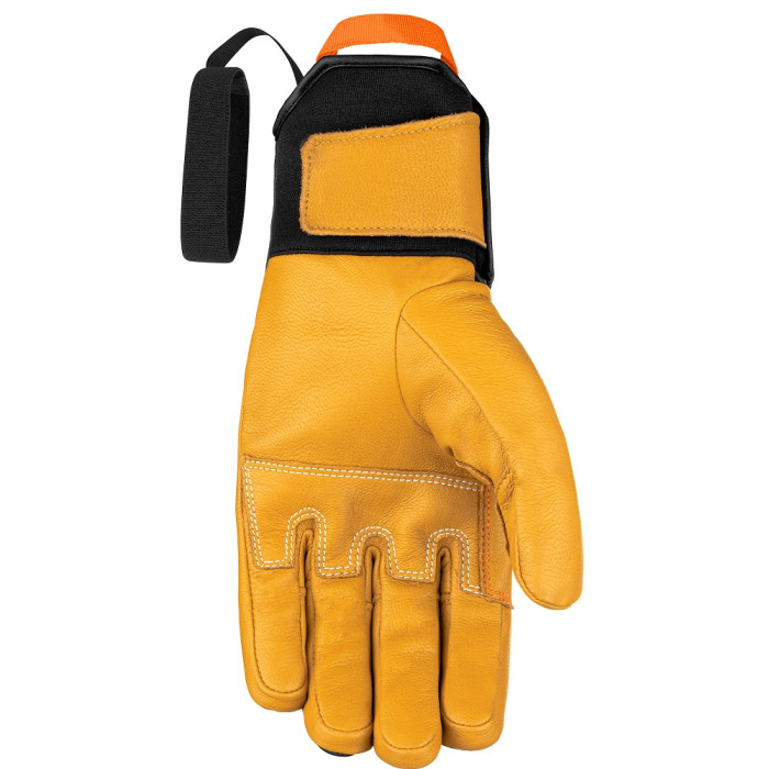 Рукавиці Salewa LEATHER WOOL GLOVES - жовті, XL 