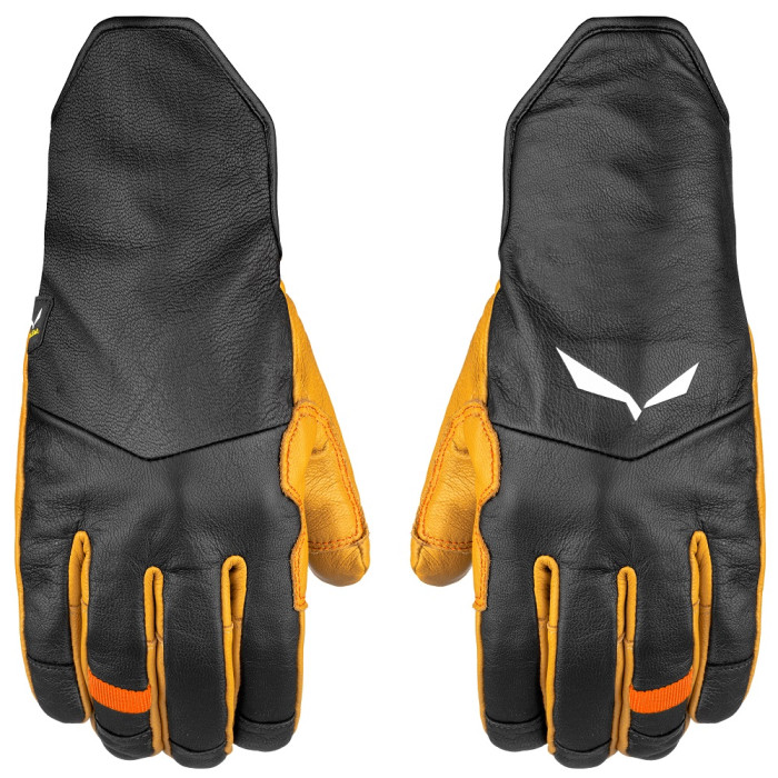 Рукавиці Salewa LEATHER WOOL GLOVES - жовті, XL 