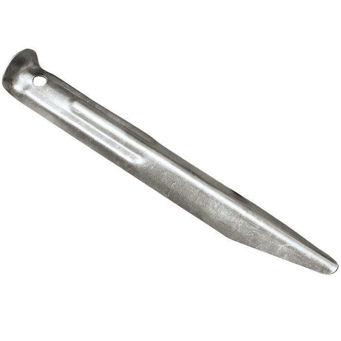 Кілочки High Peak Steel V-Peg 18 см 6 шт.- сріблясті (42205) 