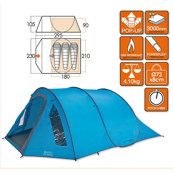 Намет Vango Pop 300 DLX River 