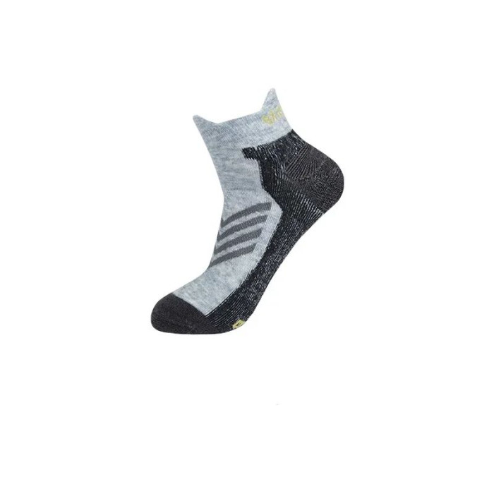 Шкарпетки низькі Naturehike CYY2341ZJ012, розмір L, чорно-сірі 