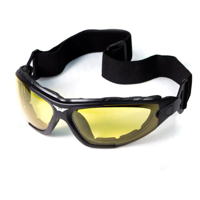 Окуляри Global Vision Shorty Photocromic (yellow) фотохромні Жовті 