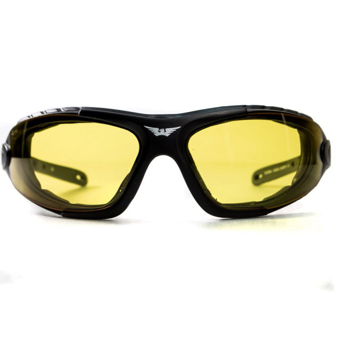 Окуляри Global Vision Shorty Photocromic (yellow) фотохромні Жовті 