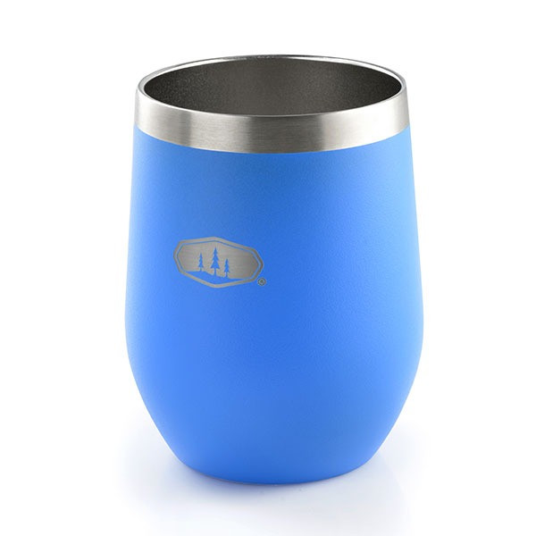 Термогорнятко з трубочкою GSI Outdoors Glacier Stainless Vacuum 12 fl.oz.Tumbler (блакитне) 