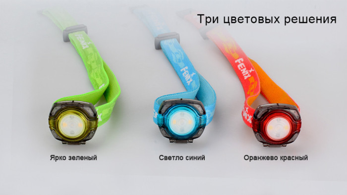 Налобний ліхтар Fenix HL05 White/Red LEDs, червоний 