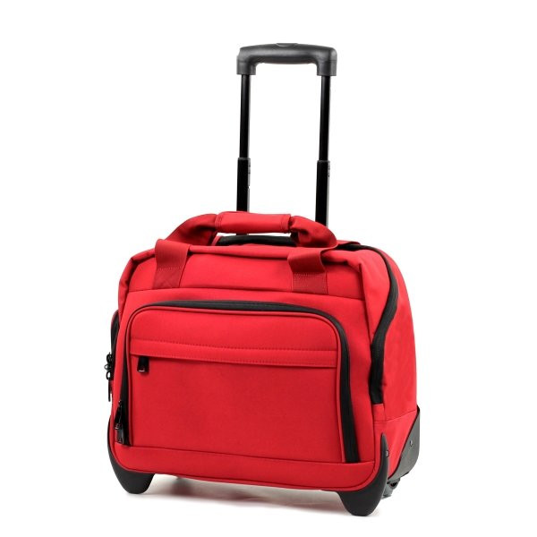 Сумка дорожня на колесах Members Essential On-Board Laptop 21 (червоний) 