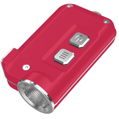 Ліхтар-брелок Nitecore Tini, червоний, 380 люмен
