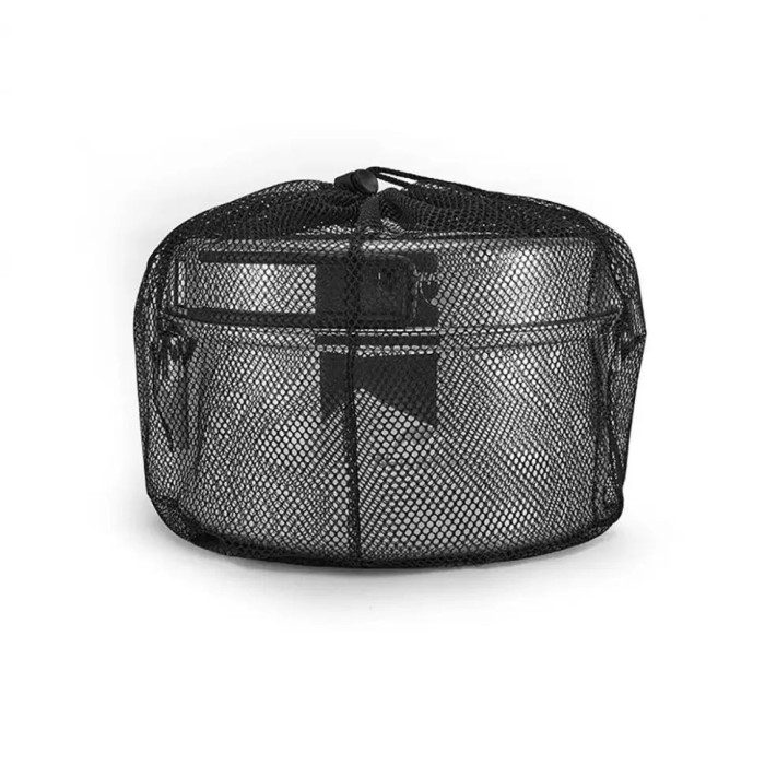 Набір посуду (каструля, казанок, сковорідка,чайник) Naturehike NH22CJ005, нержавіюча сталь 