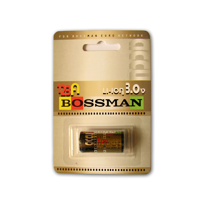Акумулятор 16340 (CR123) Bossman 600mAh 